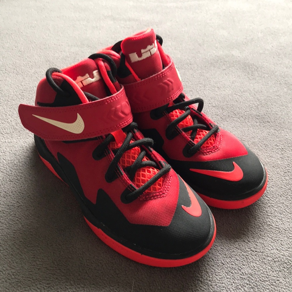 Nike high top athletics shoes